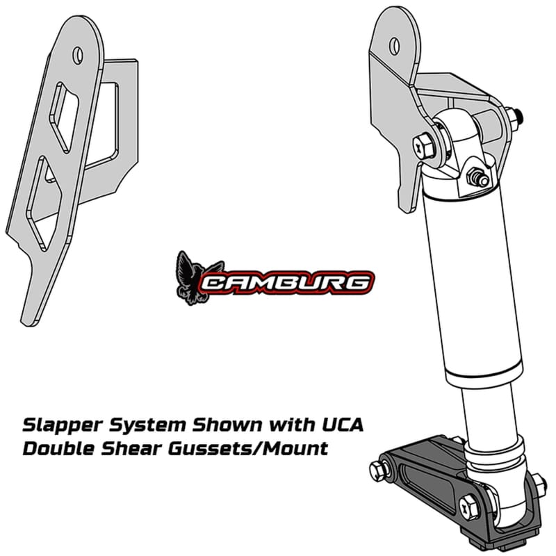 Camburg — 2.50" Front Slapper Bump Stop Mount Kit Only