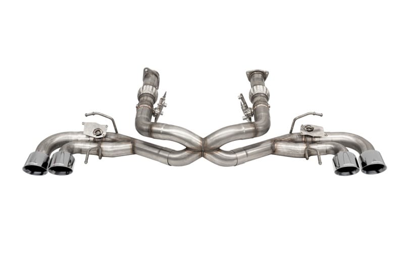 CORSA Performance — 3.0in. Muffler Delete 4 Valve Cat-Back Exhaust System with NPP Sound control and