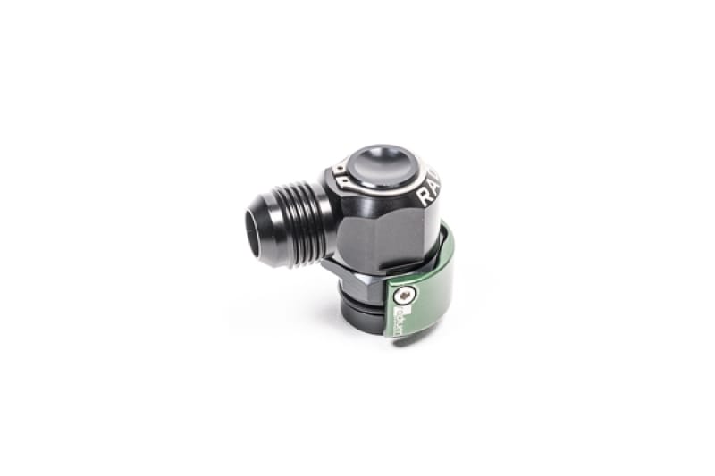 Radium Engineering — V2 QUICK CONNECT, 19MM MALE TO 10AN MALE 90DEG