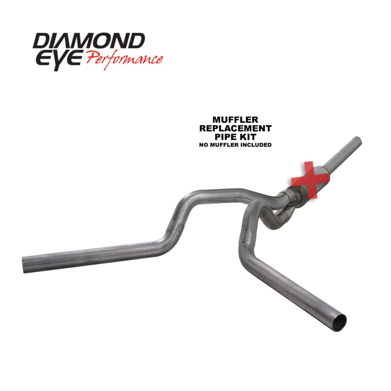 Diamond Eye Performance — 2004.5-2007.5 DODGE 5.9L CUMMINS 2500/3500 (ALL CAB AND BED LENGTHS)-4in. 409 ST