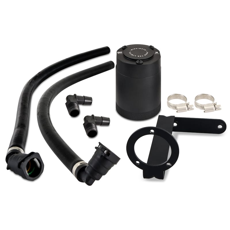 Mishimoto — Baffled Oil Catch Can, PCV Side, fits Ford F150 2.7L/3.5L EcoBoost/5.0L 2011+