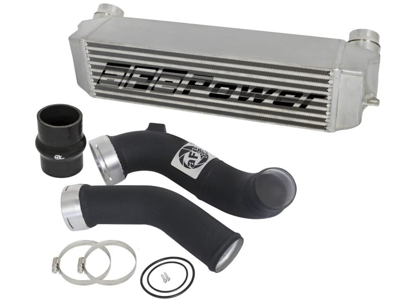 aFe — BladeRunner GT Series Intercooler Kit w/ Tubes Black