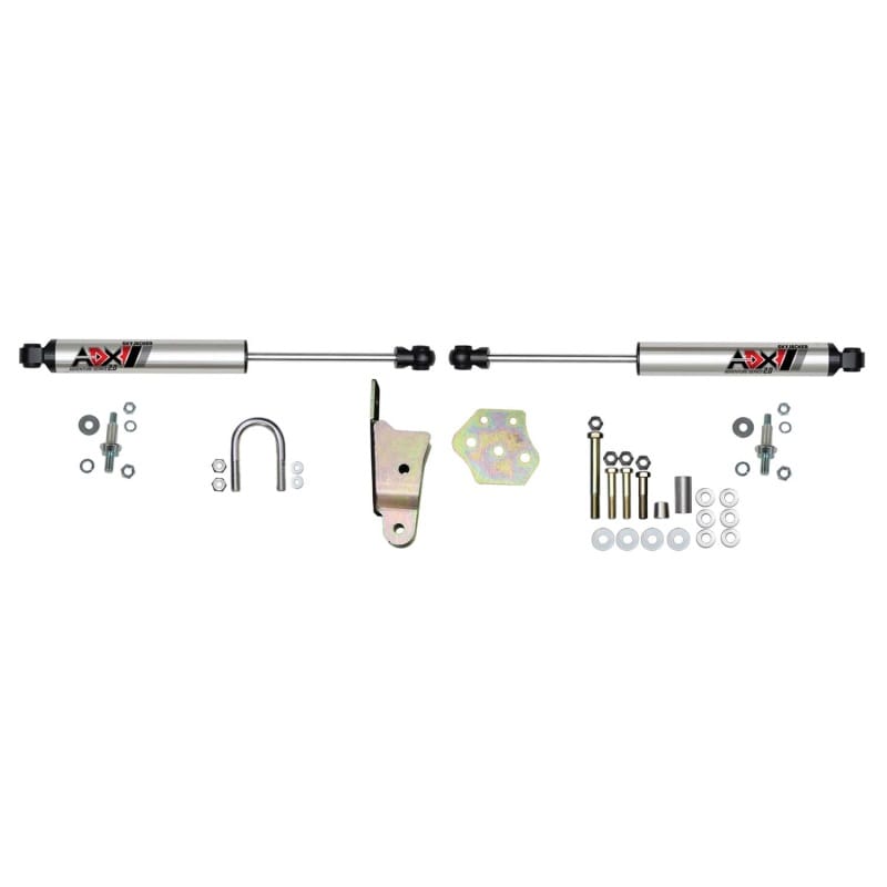 Skyjacker — ADX 2.0 CNC Machined Polished Aluminum Dual Stabilizer Kit.