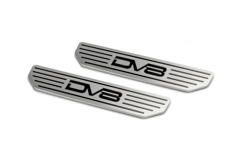 DV8 Offroad — Front Sill Plates with DV8 Logo