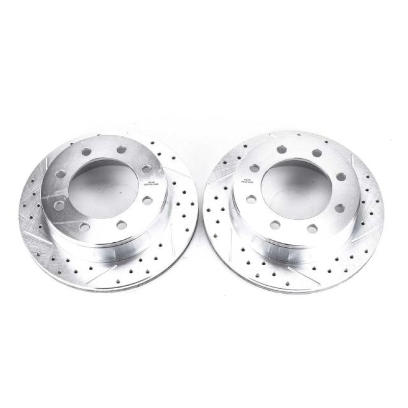 PowerStop — PowerStop Evolution Performance Drilled, Slotted & Plated Brake Rotor Pair