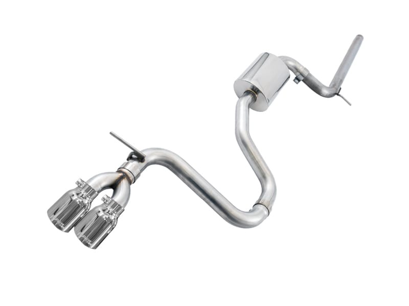 AWE Tuning — AWE Track Edition for VW MK7 Golf 1.8T - Chrome Tips (90mm)
