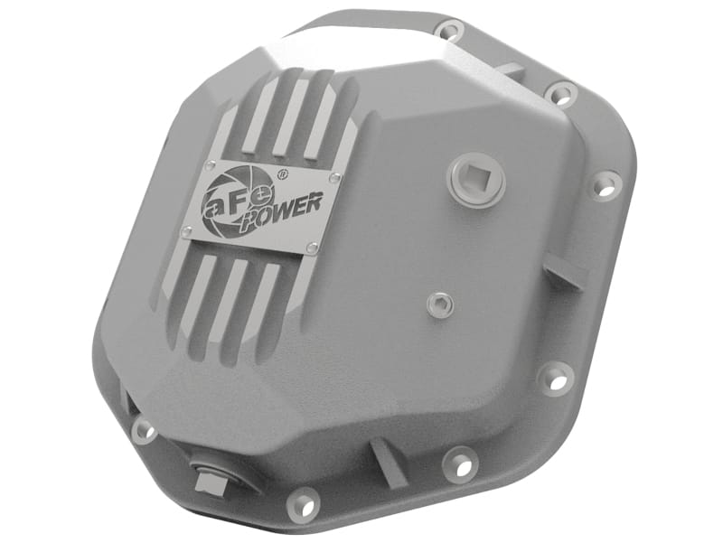 aFe — Street Series Dana 44 Rear Differential Cover Raw w/ Machined Fins