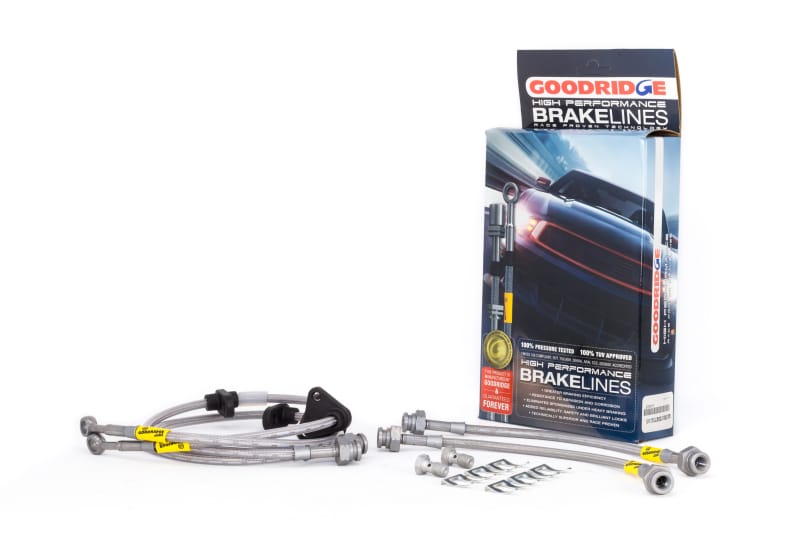 Goodridge — G-STOP SS Braided Brake Line Kit