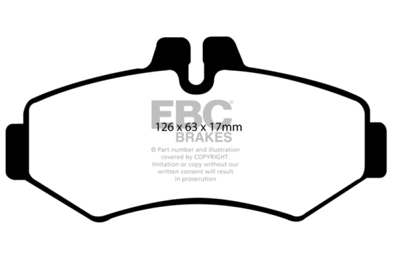 EBC — 6000 Series Greenstuff Truck/SUV Brakes Disc Pads
