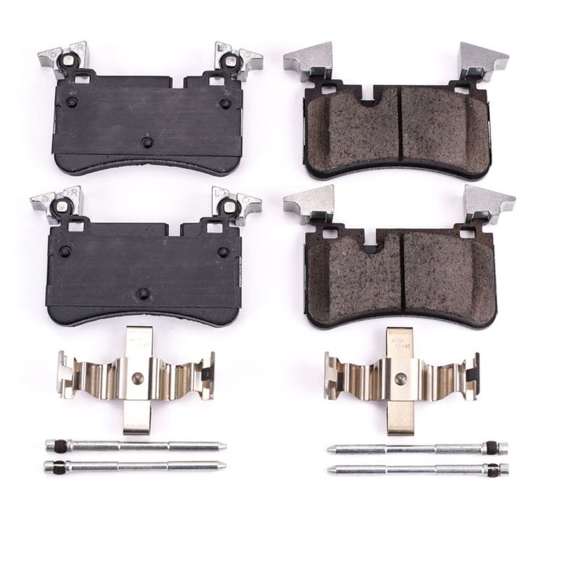 PowerStop — PowerStop - Z17 Low-Dust Ceramic Brake Pads with Hardware