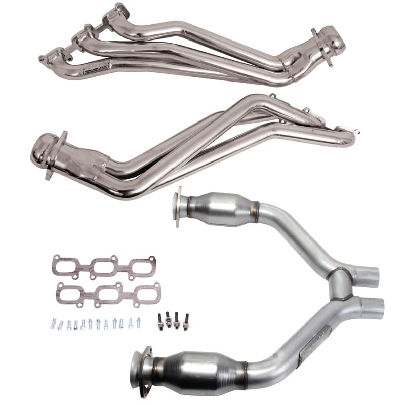 BBK — BBK 15-17 Ford Mustang V6 1-3/4 Long Tube Headers w/High Flow Catted H Pipe (Silver Ceramic)
Exhaust Header
Exhaust Kit