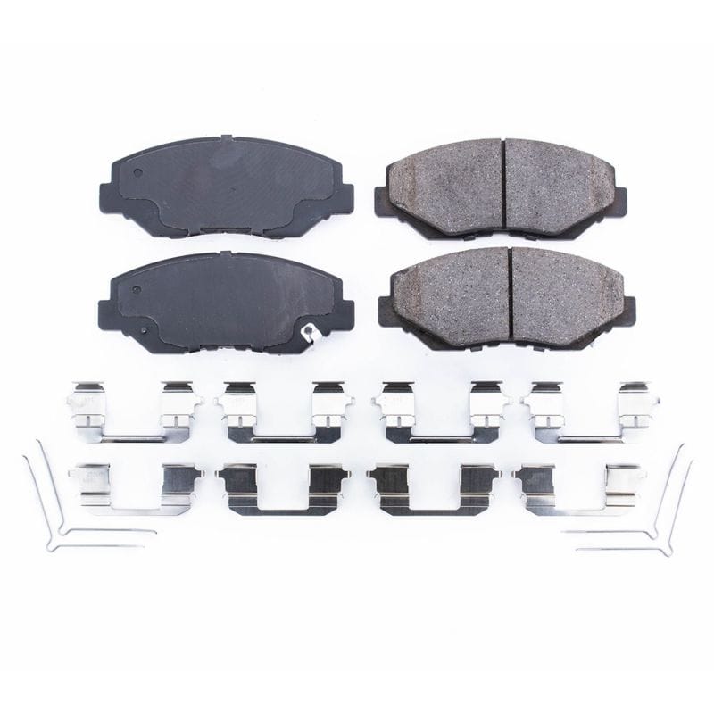 PowerStop — PowerStop - Z17 Low-Dust Ceramic Brake Pads with Hardware