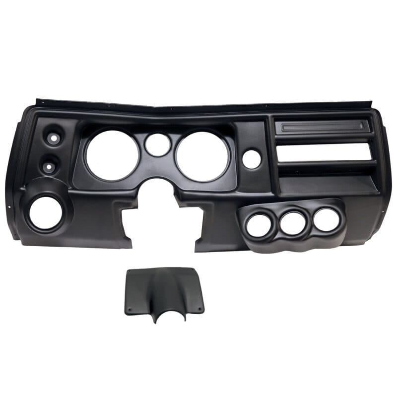AutoMeter — Autometer 1968 Chevrolet Chevelle W/ Vent Direct Fit Gauge Panel 5in x2 / 2-1/16in x4