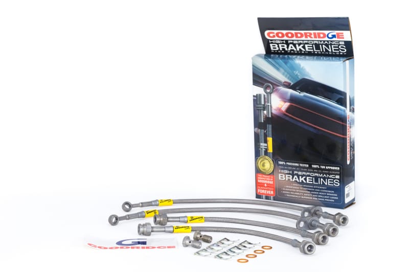 Goodridge — G-STOP SS Braided Brake Line Kit