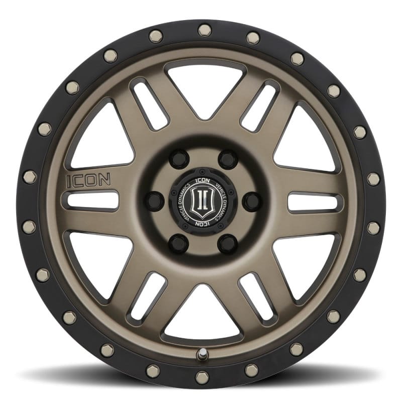 ICON — ICON ALLOYS SIX SPEED BRONZE - 17 X 8.5 / 6 X 5.5 / 25MM / 5.75" BS