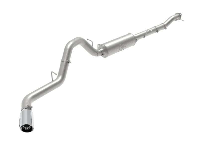 aFe — Apollo GT Series 4 IN 409 Stainless Steel Cat-Back Exhaust System w/ Polish Ti