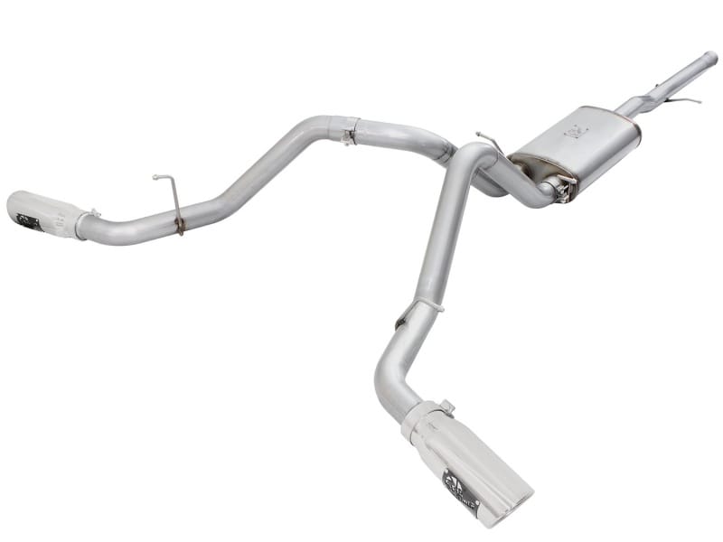 aFe — MACH Force-Xp 3 IN 409 Stainless Steel Cat-Back Exhaust System w/Polished Tip