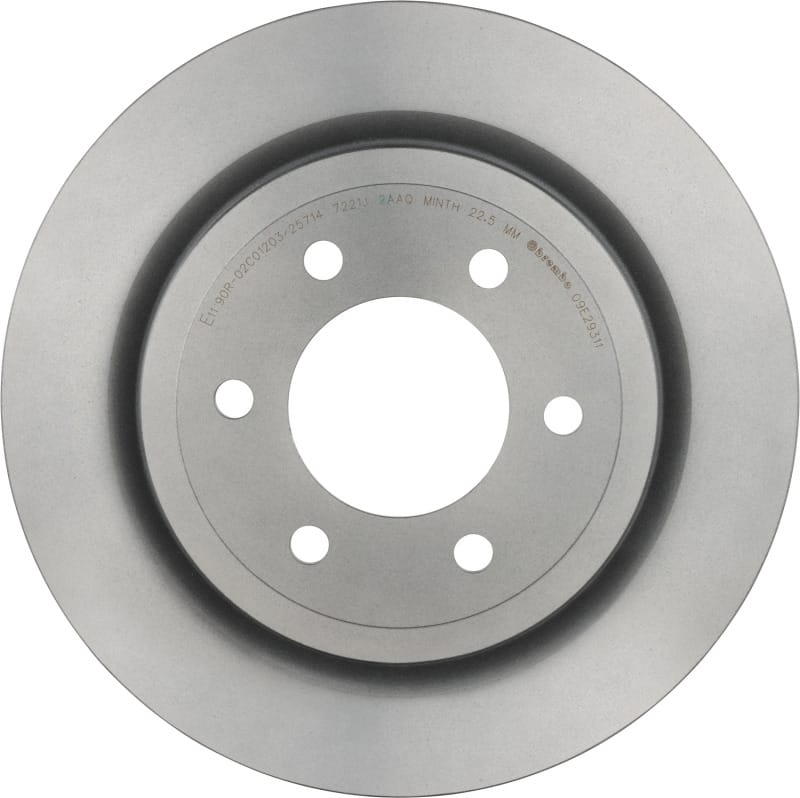 Brembo OE — Premium UV Coated Rear Brake Rotor