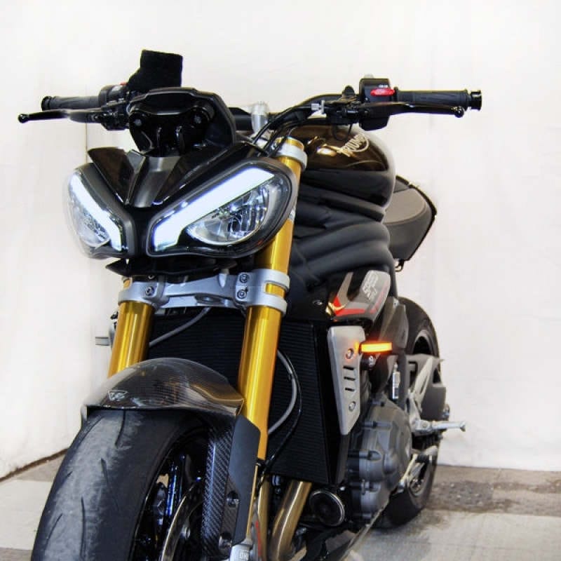 New Rage Cycles — New Rage Cycles 21+ Triumph Speed Triple 1200 RS Front Turn Signals