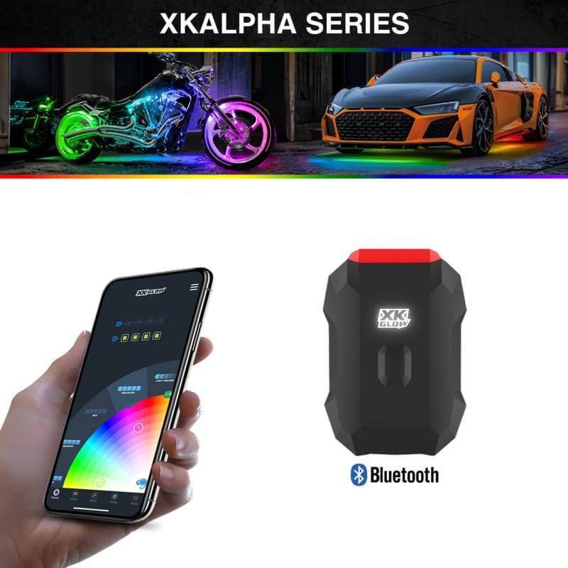 XKGLOW — XK Glow Bluetooth Smartphone App Controller XKalpha
