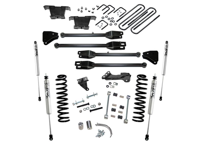 Superlift — 4" Lift Kit w/ FOX Shocks - 08-10 F250/350 4WD Diesel w/ 4-Link Arms
4in. Lift Kit w/FOX Shocks-08-10 F250/350 4WD Diesel w/4-Link Arms