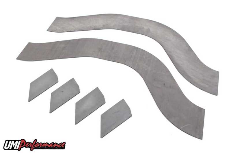 UMI Performance — 3061 - 1978-1988 GM G-Body Rear Frame Notch Kit, Weld In