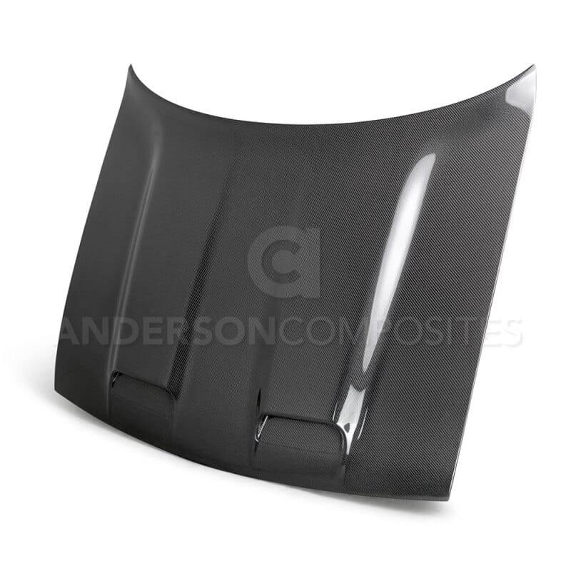 Anderson Composites — Anderson Composites 2019 Dodge Challenger Hellcat/Redeye Type-RE Style Hood