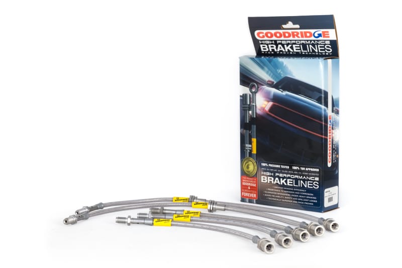 Goodridge — G-STOP SS Braided Brake Line Kit
