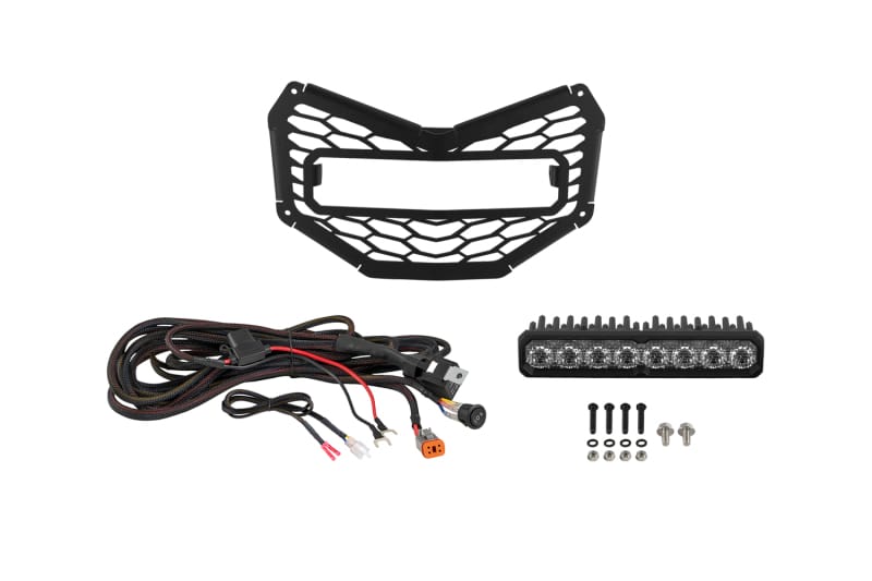 Diode Dynamics — Diode Dynamics 17-26 Can Am Maverick X3 SS10 Grille Max White Combo