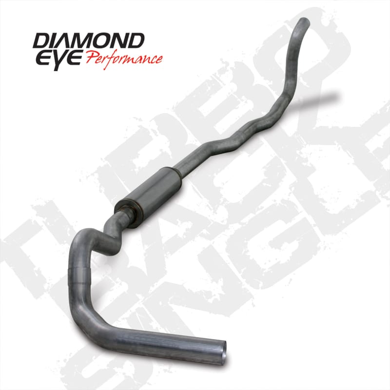 Diamond Eye Performance — Diamond Eye KIT 4in Turbo Back Single SS DDG4X4 89-93 Dodge 5.9L Cummins 2500/3500
KT;4in;TBSGL-HX40;OR