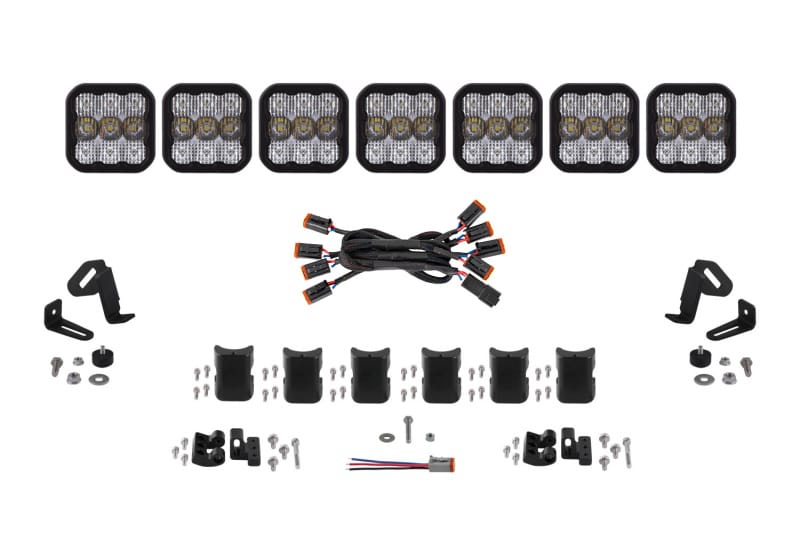 Diode Dynamics — Pod light featuring advanced TIR optics for high efficiency and focus.