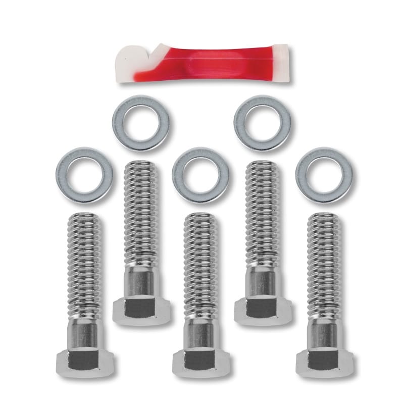 Performance Machine — Performance Machine 00-Up HD Bolt Set Pulley - Chrome