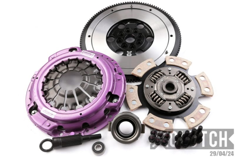 XCLUTCH — Clutch Kit Inc Chromoly Flywheel; Stage 2  Sprung Ceramic Clutch Disc