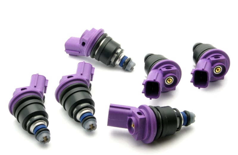DeatschWerks — 550cc - Nissan 300zx, Skyline RB25DET
Matched set of 6 injectors 550cc/min