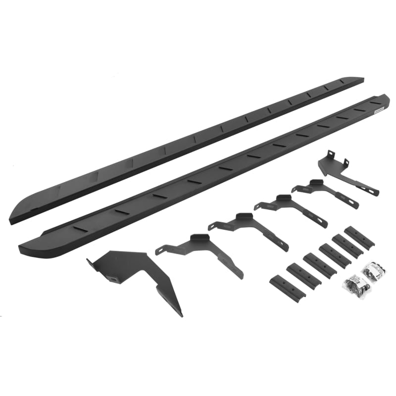Go Rhino — RB10 Slim Line Running Boards with Mounting Brackets Kit