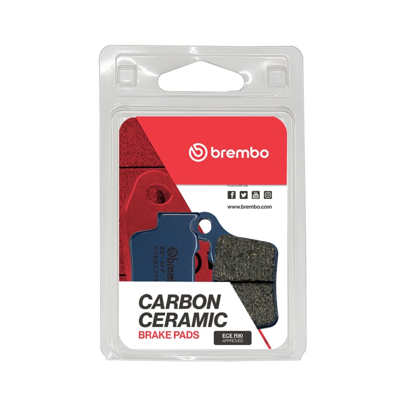 Brembo OE Powersports — Brembo OE 09-10 Triumph TF X 250cc Brake Pad - Rear