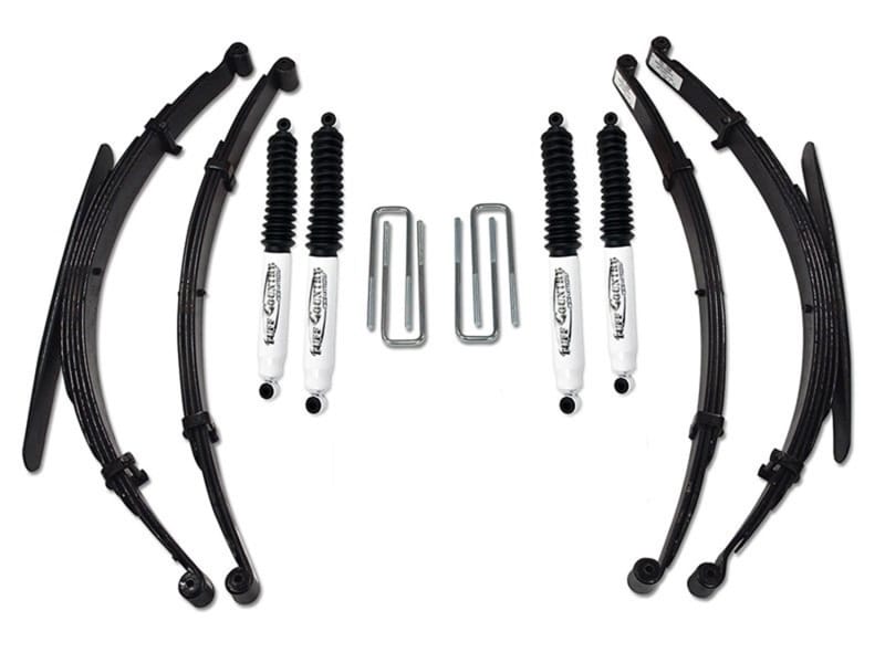Tuff Country — 1969-1993 Dodge Truck 1/2 ton/3/4 ton 4x4-4in. Lift Kit with Rear Springs by (No