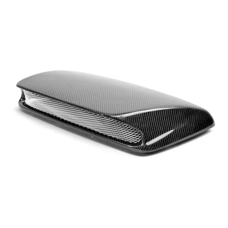 Seibon — Seibon 04-05 Subaru WRX/STi STi Carbon Fiber Hood Scoop - Only Fits OEM Hoods (Not Seibon Hoods)
