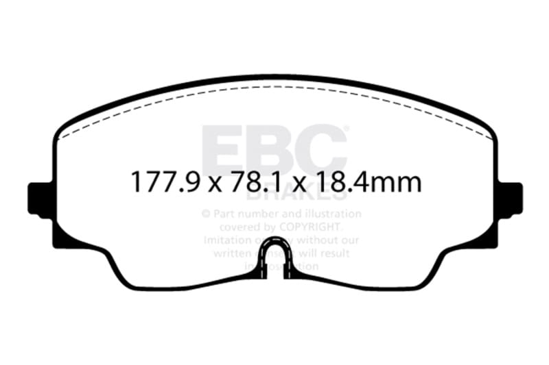 EBC — Bluestuff NDX Full Race Brake Pads