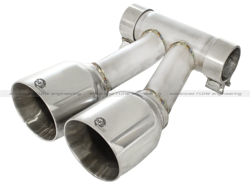 aFe — MACH Force-Xp 304 Stainless Steel OE Replacement Exhaust Tip Polished
Tip Assembly; Porsche Boxter S (987.1-987.2) 05-12 H6-3.4L Pol