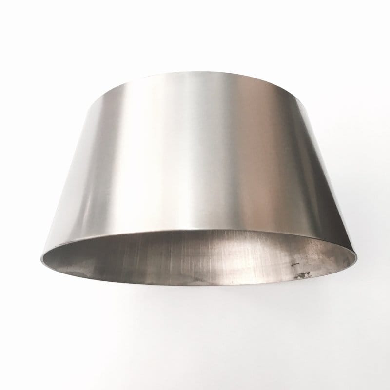 Ticon — Ticon Industries 2-1/2in OAL 4.0in to 5.0in Titanium Transition Reducer Cone