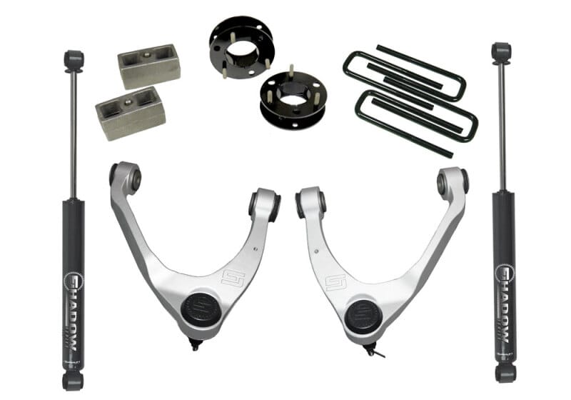 Superlift — 3.5in. Upper Ctrl Arm Kit-14-18 GM 1500 2WD w OE Al or SS Ctrl Arms w SL Rr Shck
3.5" Upper Ctrl Arm Kit-14-18 GM 1500 2WD w OE Al or SS Ctrl Arms w SL Rr Shcks