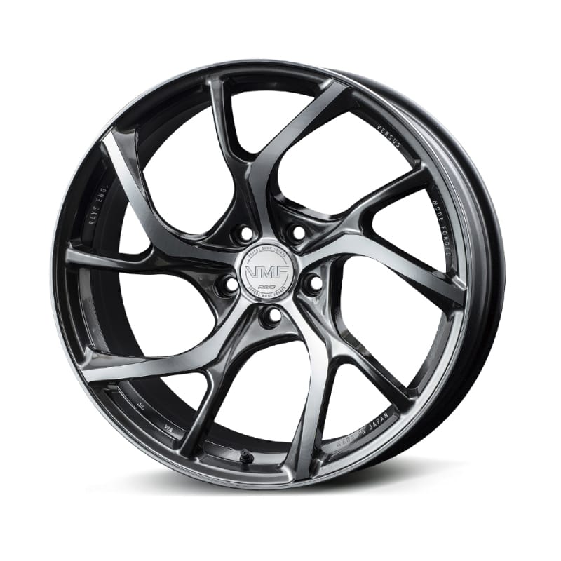 Versus — Versus VMF C-01 19x8.5 +45 5x108 Diamond Cut / Shining Black Metal