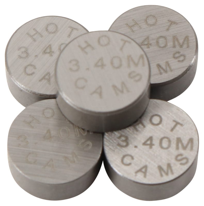 Hot Cams — Hot Cams 07-16 CRF 150 R/2016 CRF 150 RB Big Wheel 3.400mm Shim Kit - 5 Pack