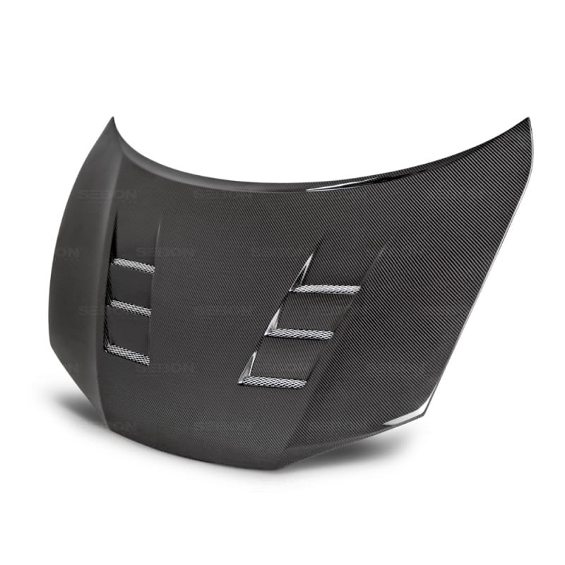 Seibon — Seibon 14-15 Honda Civic 2dr TS-Style Carbon Fiber Hood