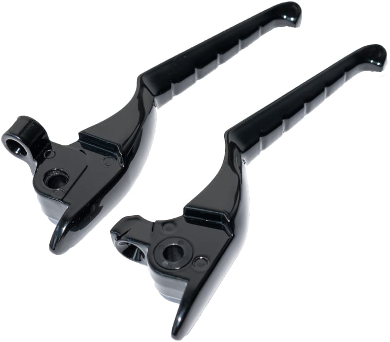 Kuryakyn — Kuryakyn Enygma Levers 17-20 HD Touring Gloss Black