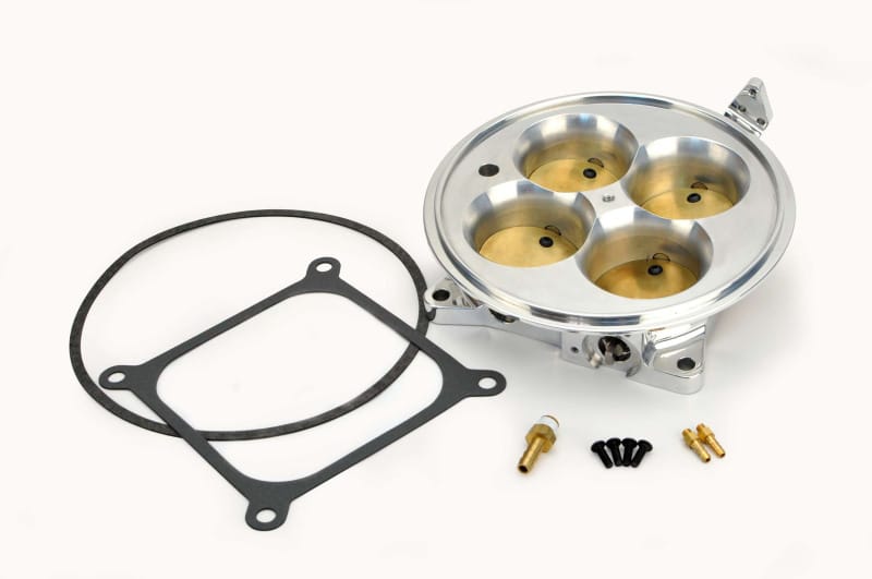 FAST — Polished 4150 Flange Air Only Throttle Body for Multiport Injection EFI Systems