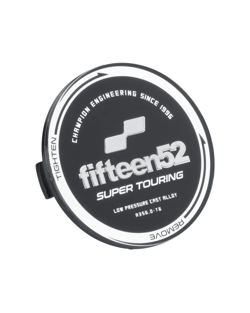 fifteen52 — fifteen52 Super Touring (Chicane/Podium) Center Cap Single - Black/Chrome