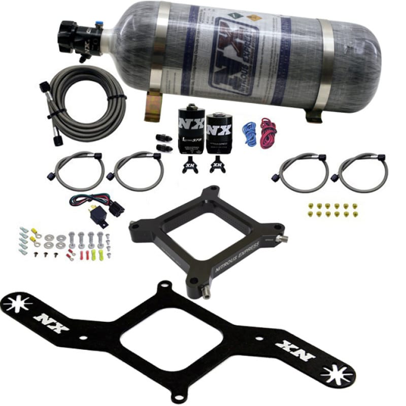 Nitrous Express — Nitrous Express 4150 Assassin Plate RNC Up to 750hp w/12lb Bottle
Injection System Kit
N2OSys