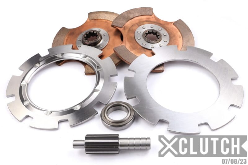 XCLUTCH — Clutch Kit Service Pack; 8" Twin Solid Ceramic Clutch Discs